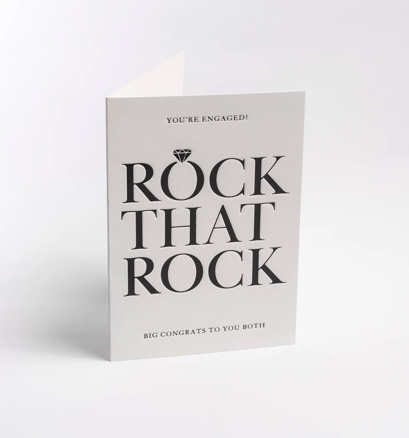 Felicitare - Postco - Rock that Rock - Contemporary Engagement Card | Lagom Design - 1 | YEO