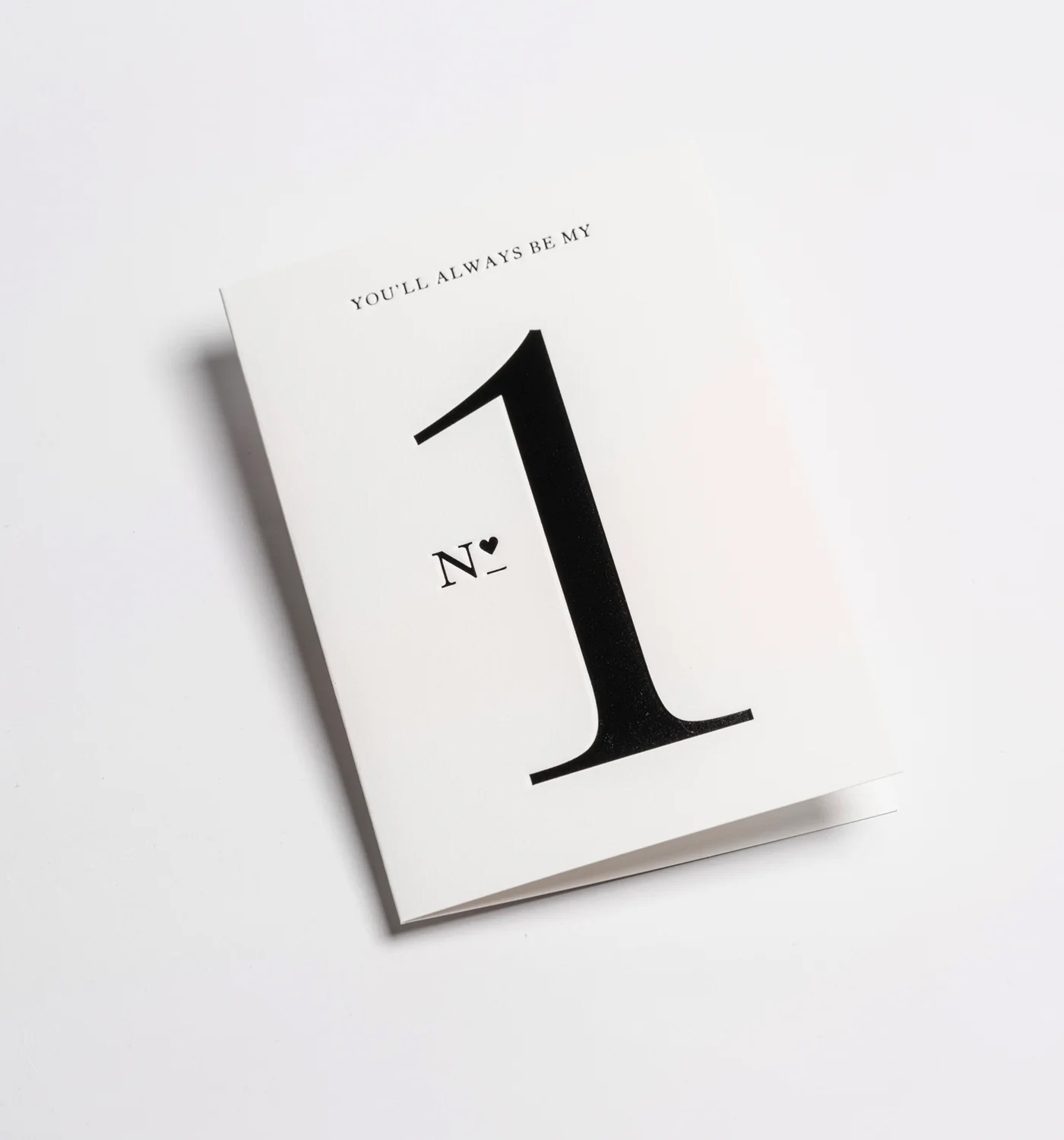 Felicitare - Postco - You'll Always Be My No.1 - Greeting Card | Lagom Design