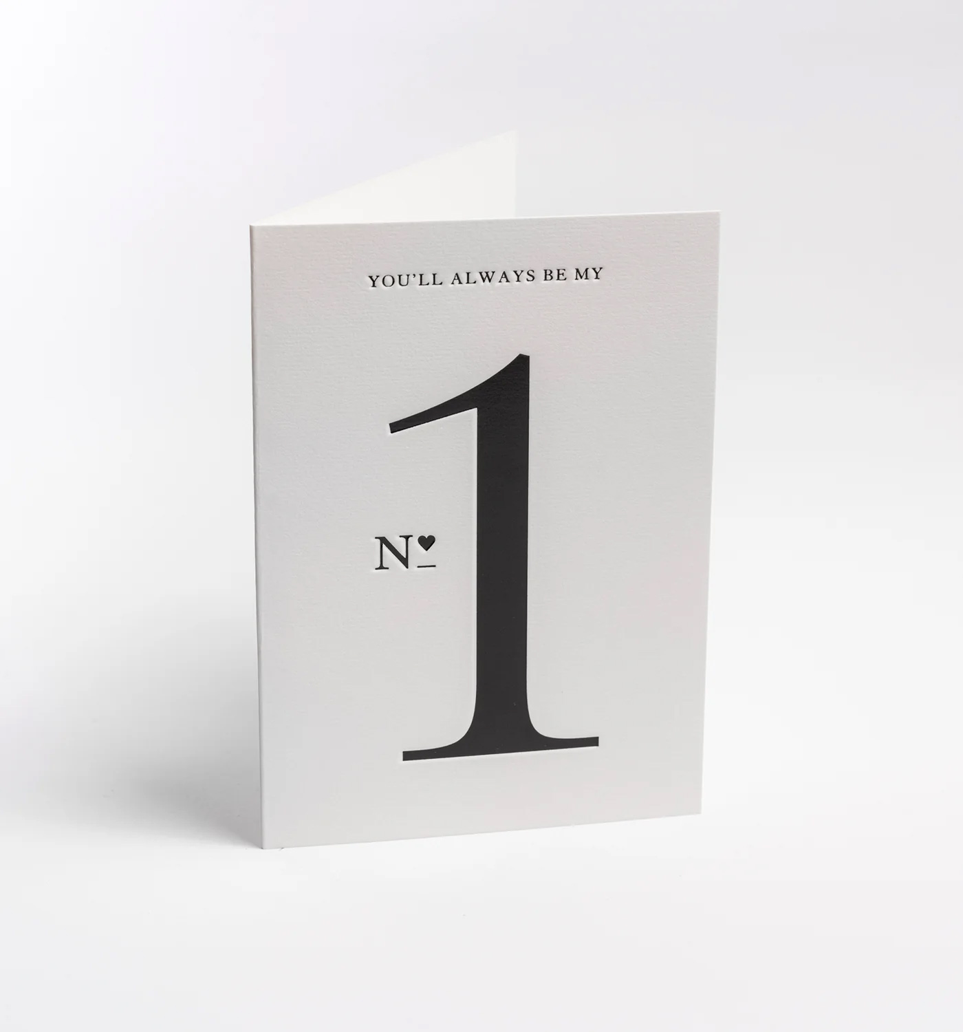 Felicitare - Postco - You\'ll Always Be My No.1 - Greeting Card | Lagom Design - 1 | YEO