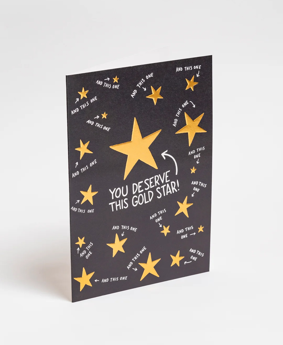 Felicitare - Ruby Taylor - You Deserve this Gold Star! - Greeting Card | Lagom Design - 1 | YEO