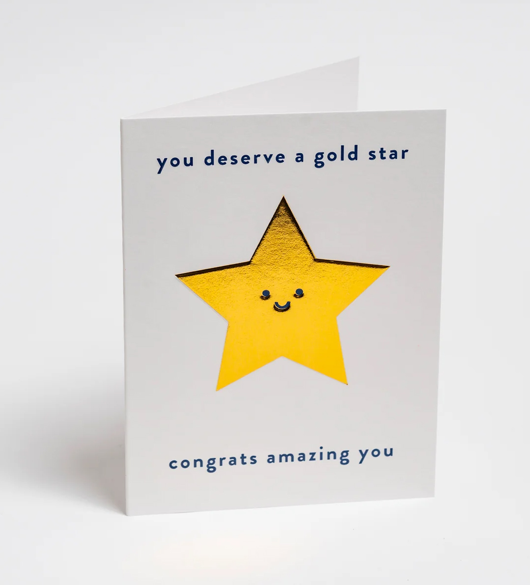 Felicitare - Cozy - You Deserve a Gold Star, Congrats Amazing You - Mini Card | Lagom Design - 1 | YEO