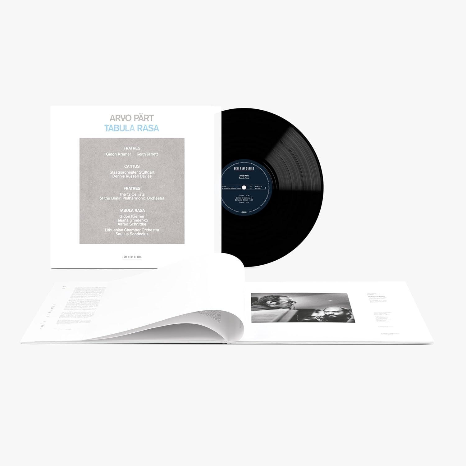 Tabula Rasa - Vinyl | Arvo Part, Gidon Kremer, Keith Jarrett