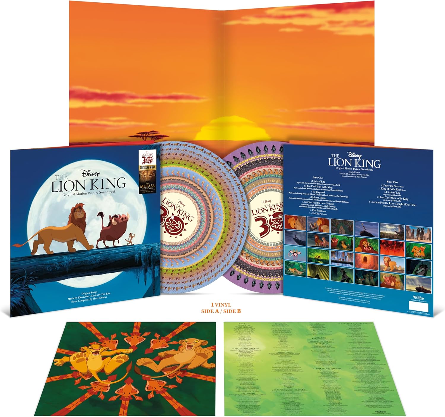 The Lion King - Soundtrack (Zoetrope Vinyl, 30th Anniversary) | Various Artists - 2 | YEO