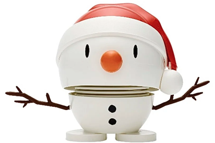 Figurina - Santa Snowman - White | Hoptimist