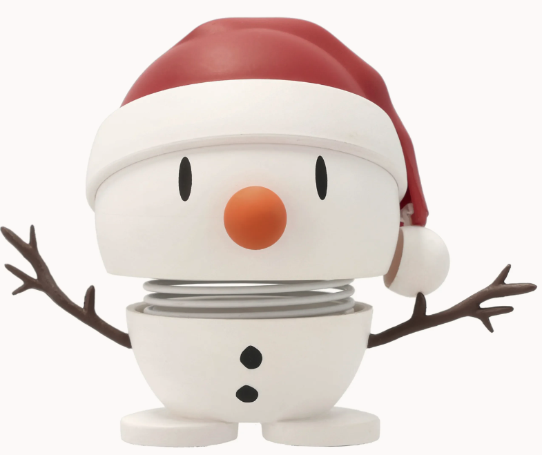 Figurina - Soft Santa Snowman - White | Hoptimist - 1 | YEO