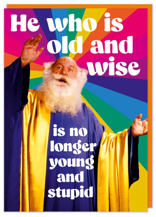 Felicitare - He who is old and wise | Dean Morris Cards - 3 | YEO