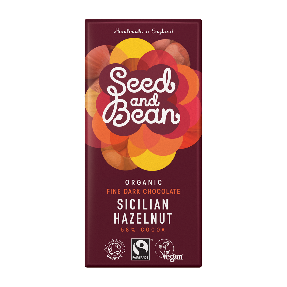 Ciocolata amaruie cu nuci din Sicilia BIo | Seed and Bean - 1 | YEO