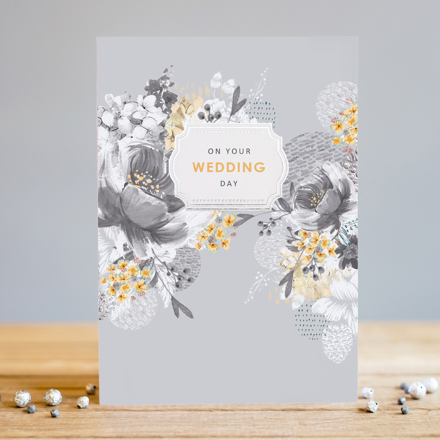 Felicitare - Grey Bloom Wedding | Louise Tiler Designs