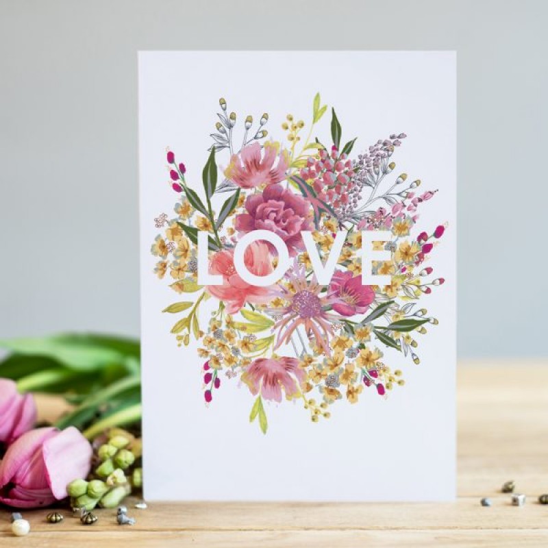 Felicitare - Floral Love | Louise Tiler Designs