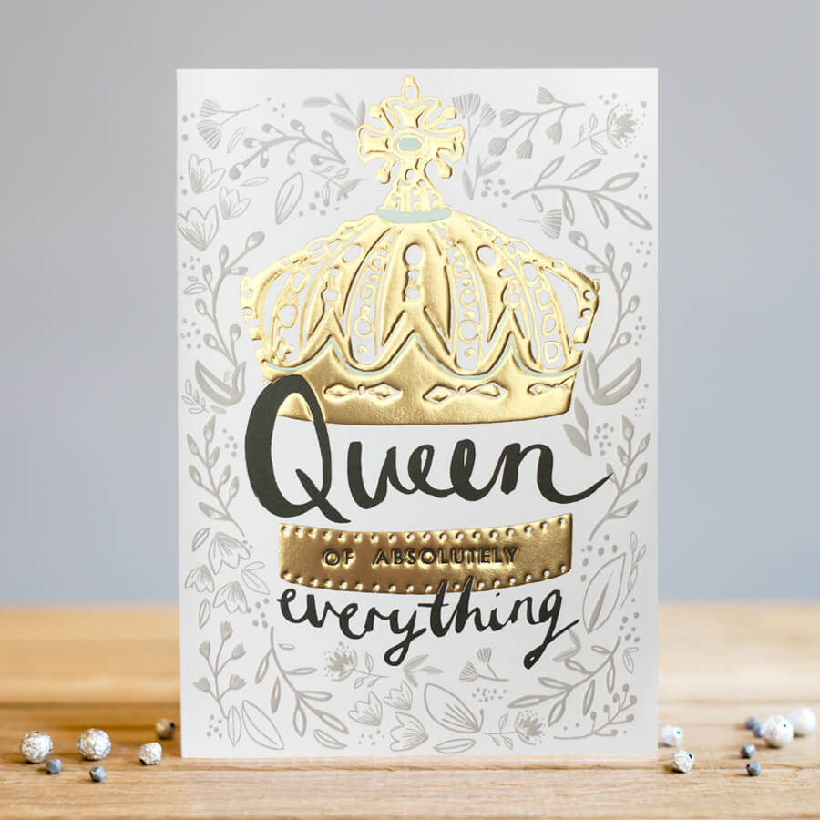 Felicitare - Queen Crown | Louise Tiler Designs