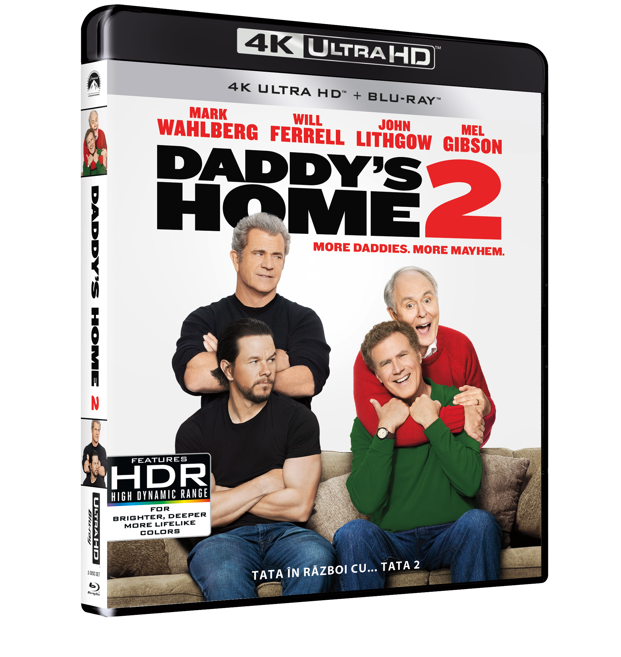 Tata in razboi cu... tata 2 (Blu Ray Disc) UHD / Daddy\'s Home 2 | Sean Anders