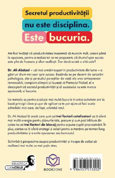 Bucuria productivitatii | Ali Abdaal - 1 | YEO