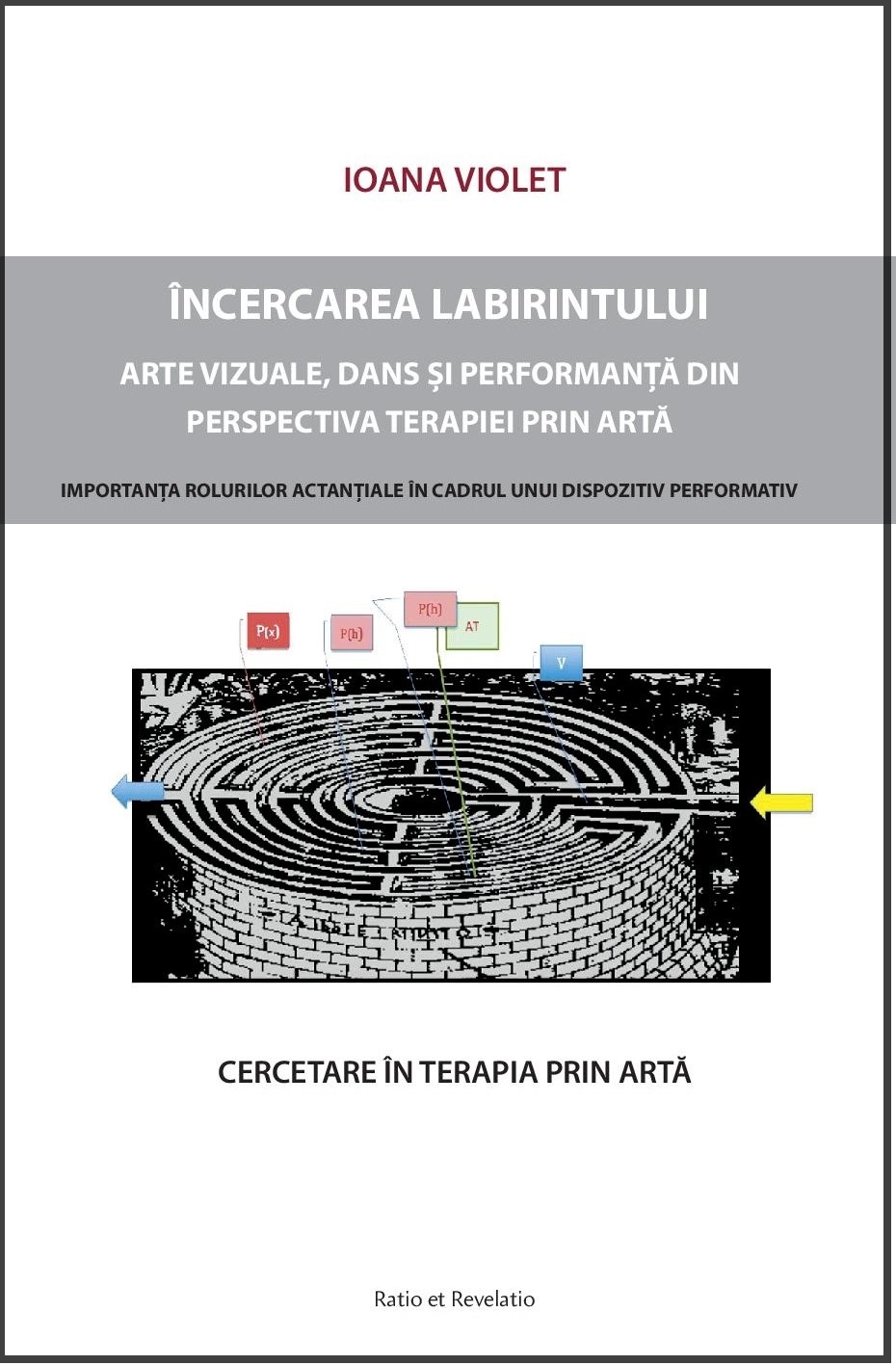 Incercarea labirintului. Cercetare asupra terapiei prin arta | Ioana VIolet carturesti 2022