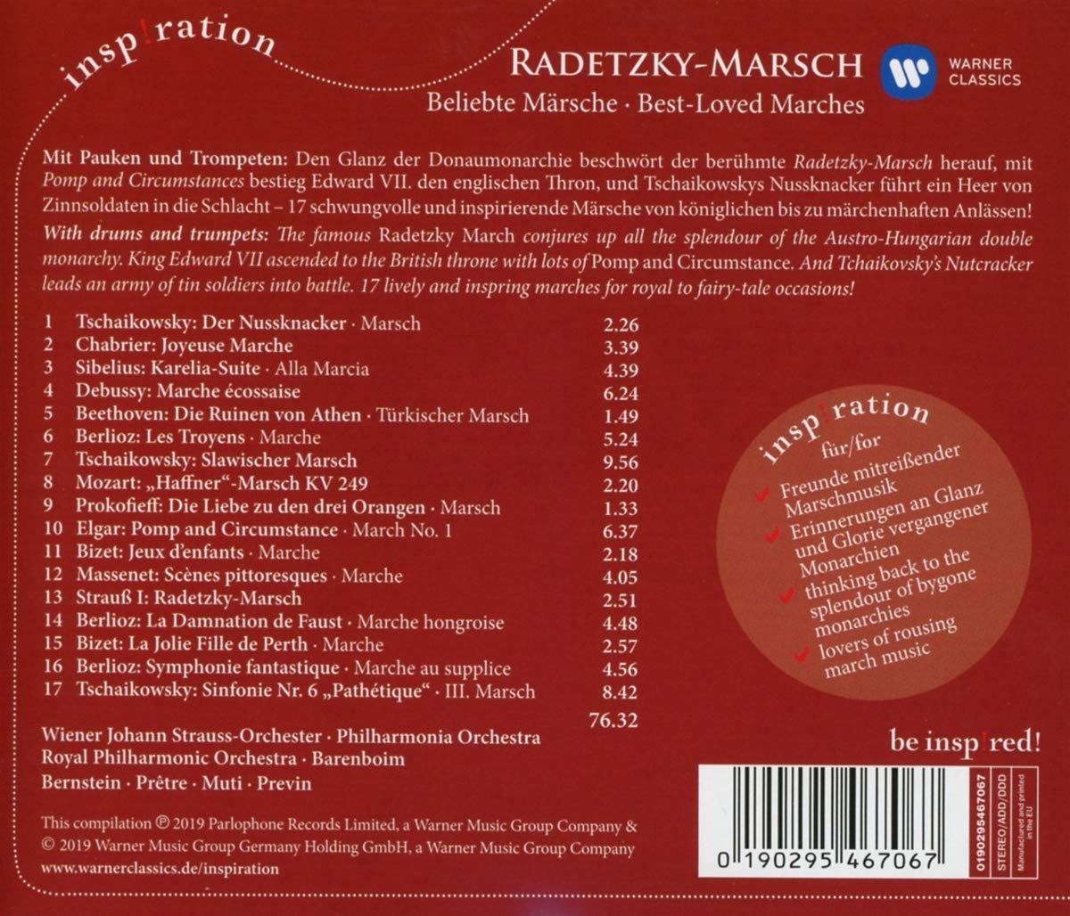 Radetzky March | Daniel Barenboim, Leonard Bernstein, Johann Strauss, Edward Elgar, Ludwig Van Beethoven