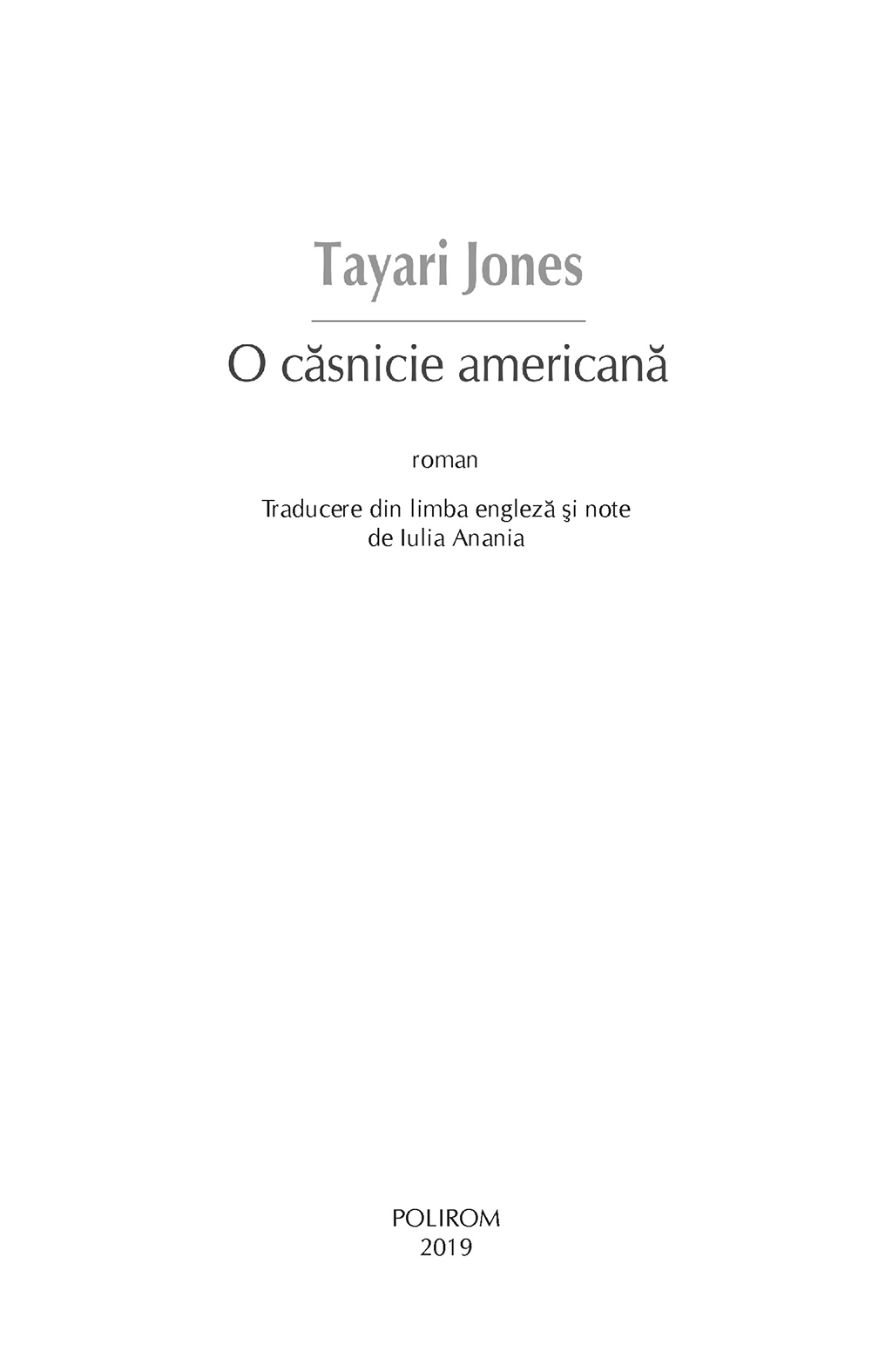 O casnicie americana | Tayari Jones - 3 | YEO