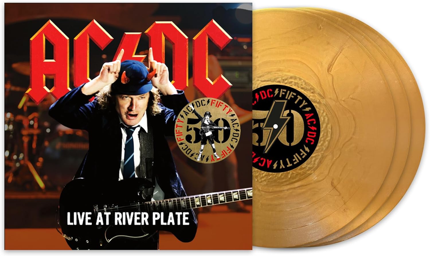 Live At River Plate (Gold Vinyl, 50th Anniversary Gold) | AC/DC