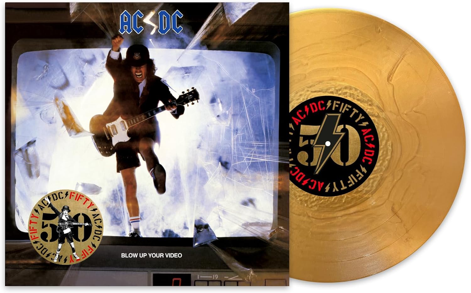 Blow Up Your Video (Gold Vinyl, 50th Anniversary Edition  Special Edition) | AC/DC