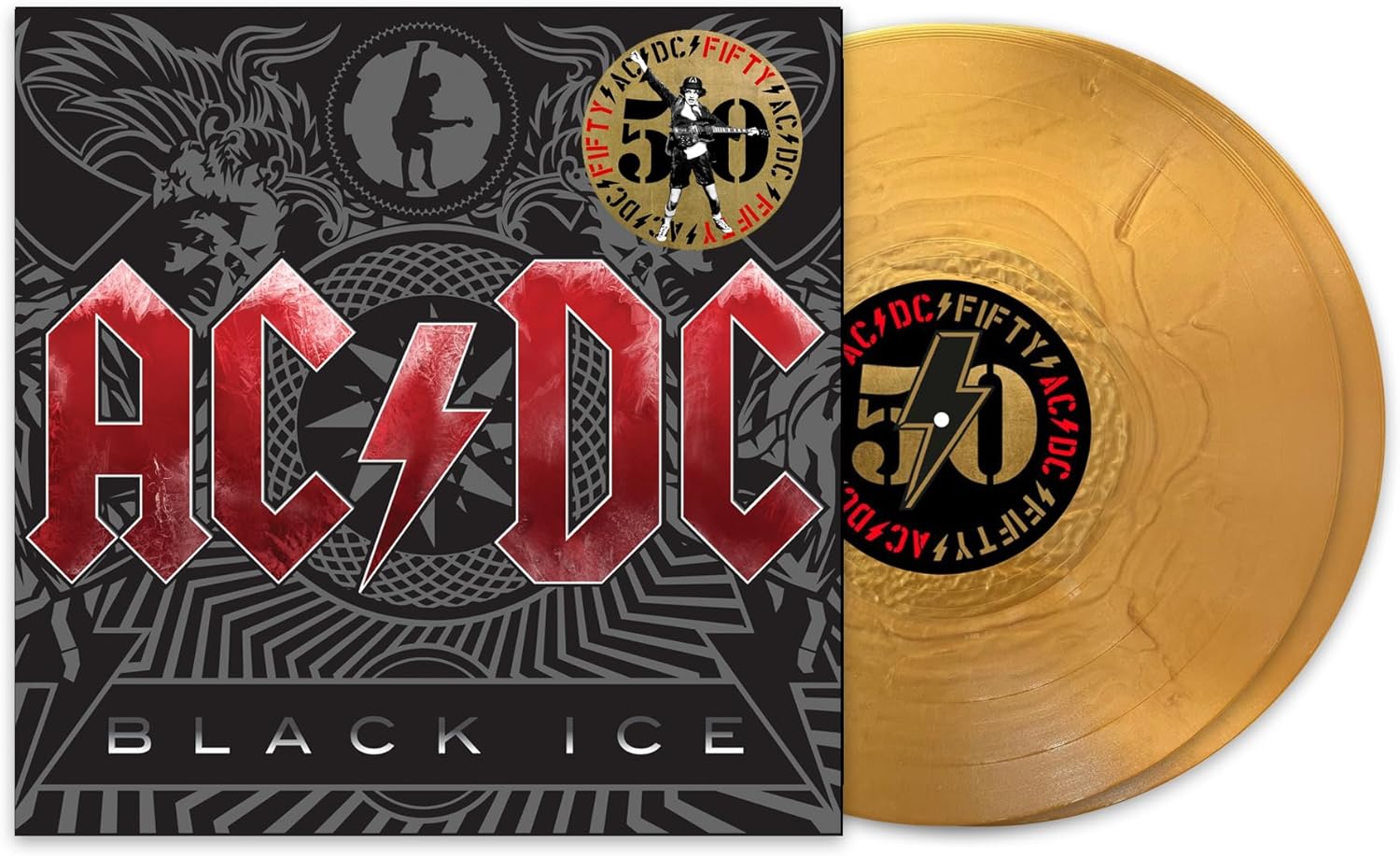 Black Ice (Gold Vinyl, 180g, 50th Anniversary, Gatefold) | AC/DC