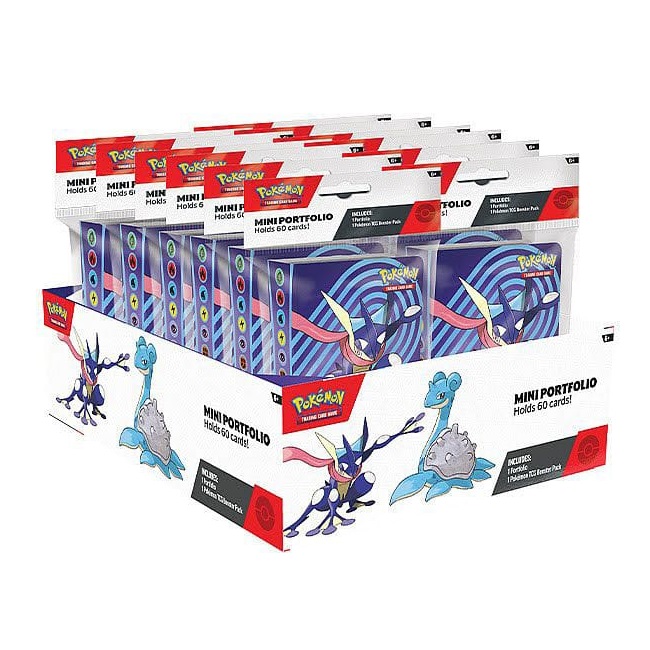 Pokemon TCG - Greninja & Lapras - Mini Album (doua modele - pret pe bucata) | The Pokemon Company