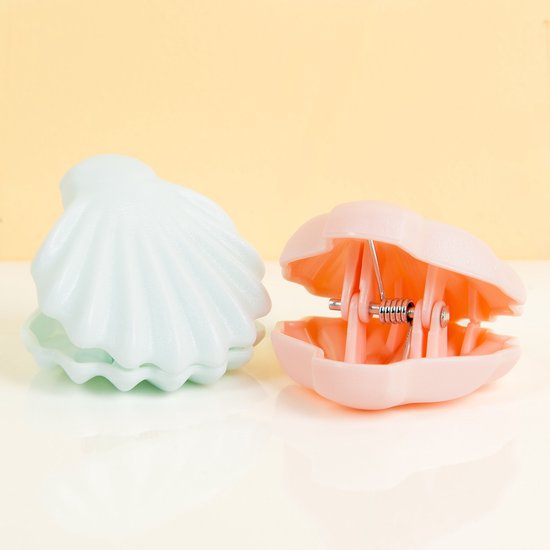 Set 4 clesti pentru pungi - Seashell | Kikkerland