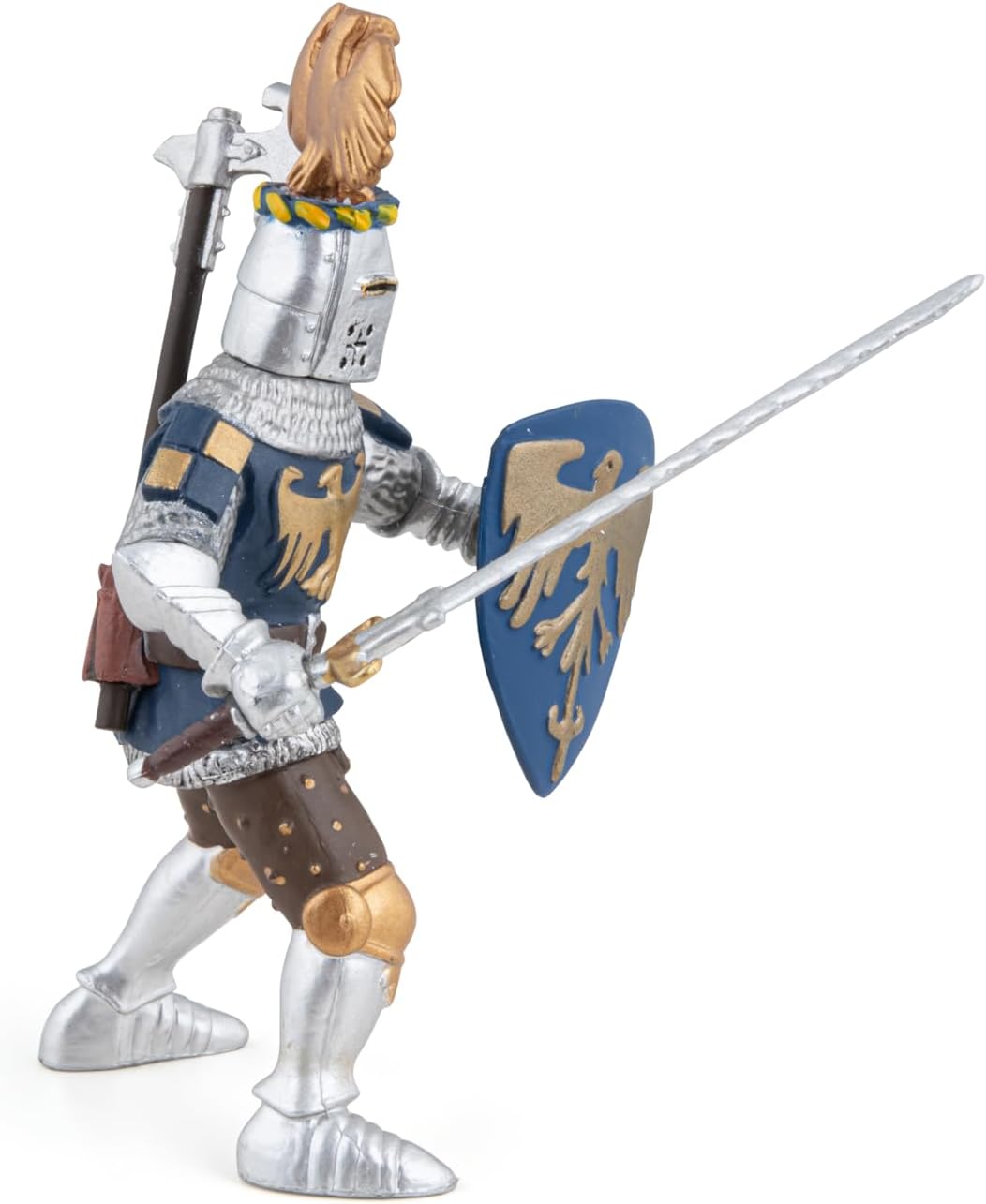 Figurina - Fantasy World - Crested blue knight | Papo - 1 | YEO