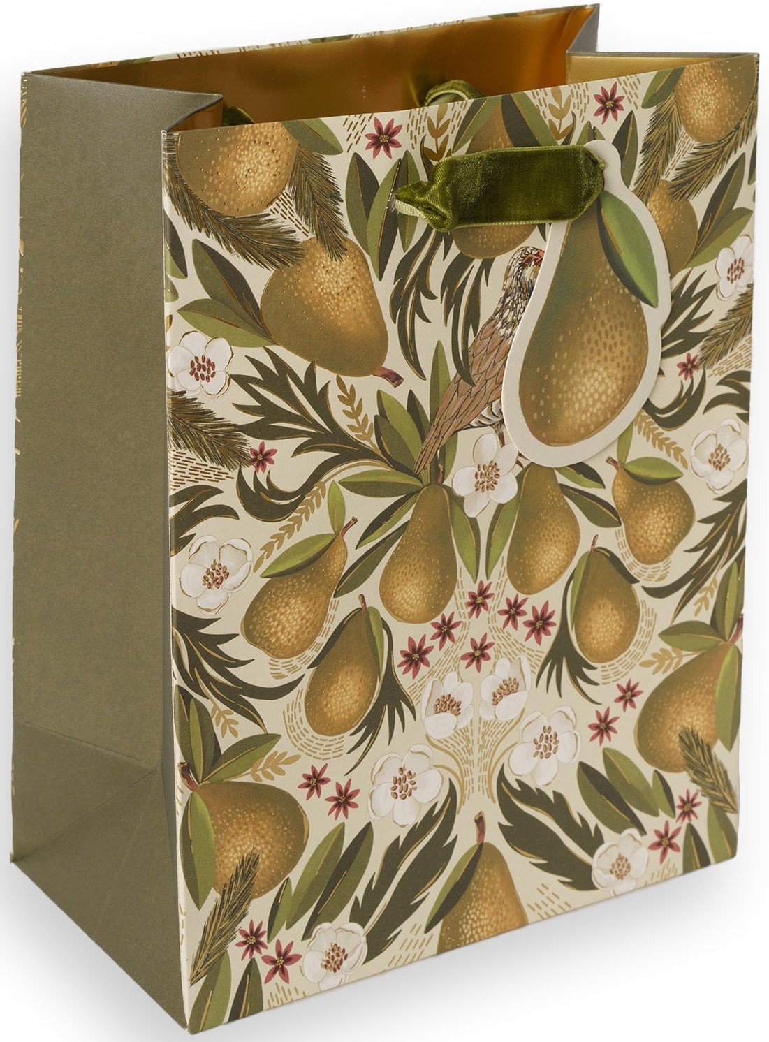 Punga cadou - Nina Pace - Festive Pear Medium | The Art File - 1 | YEO