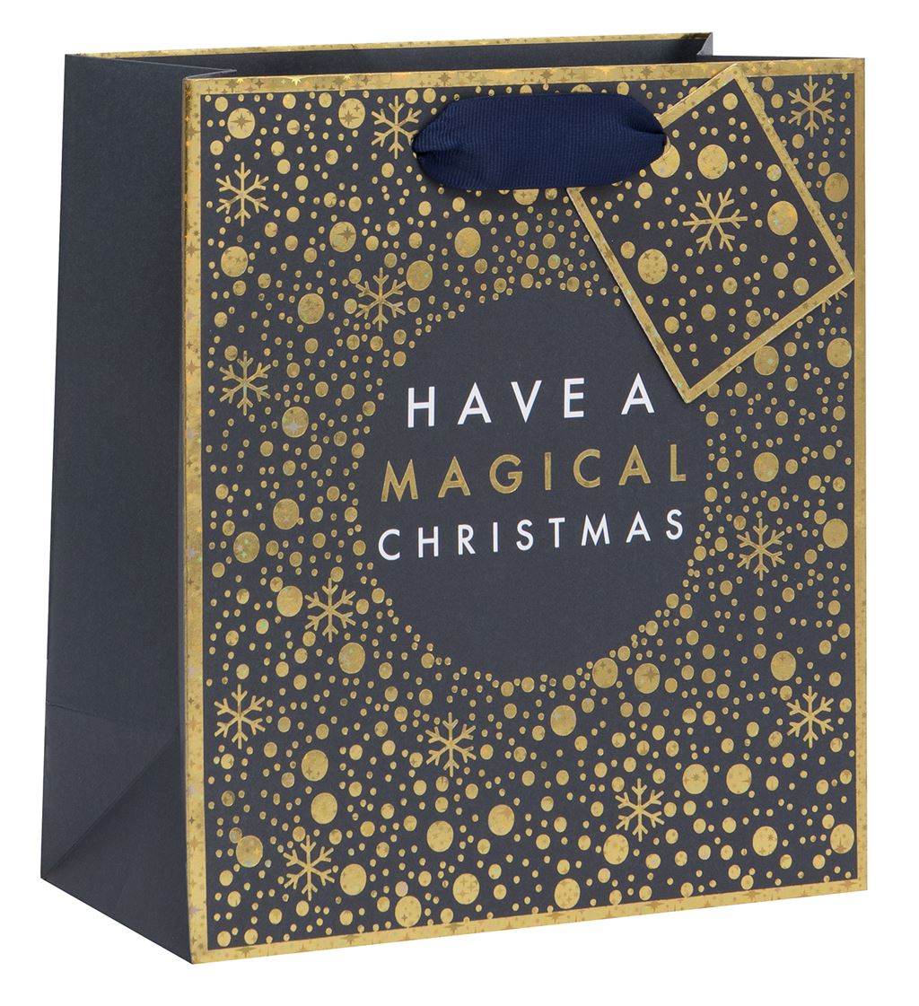 Punga de cadou - Medium Magical Christmas Midnight | Glick