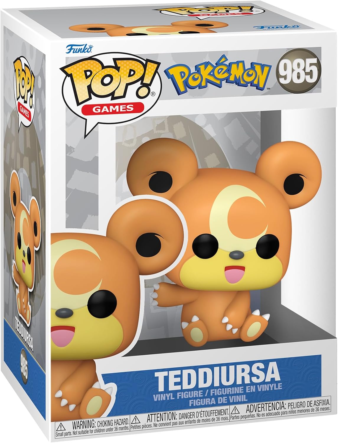 Figurina - Pop! Pokemon: Teddiursa | Funko - 1 | YEO