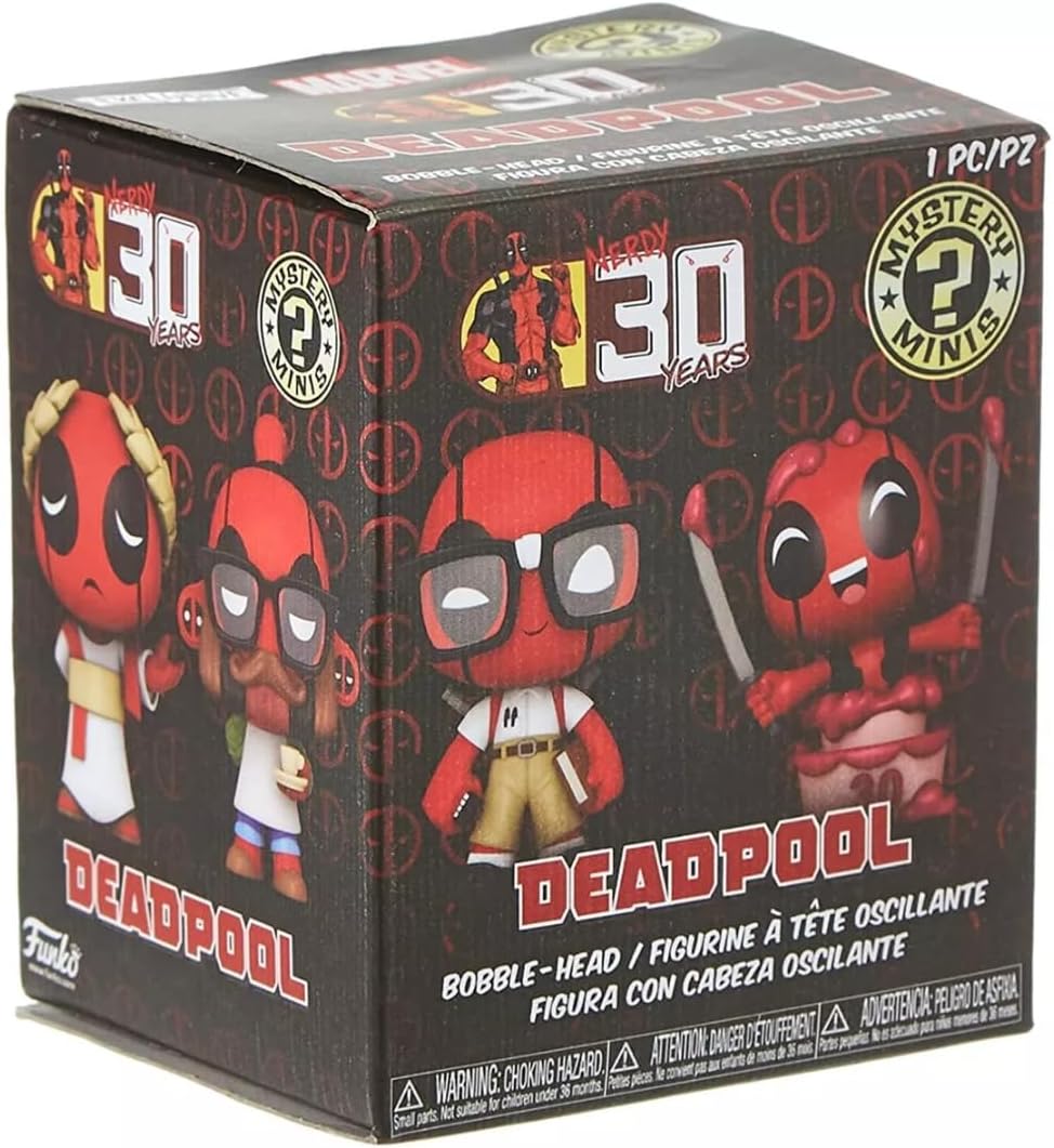 Figurina - Mystery Minis: Deadpool 30th Anniversary - Pret pe bucata | Funko - 1 | YEO