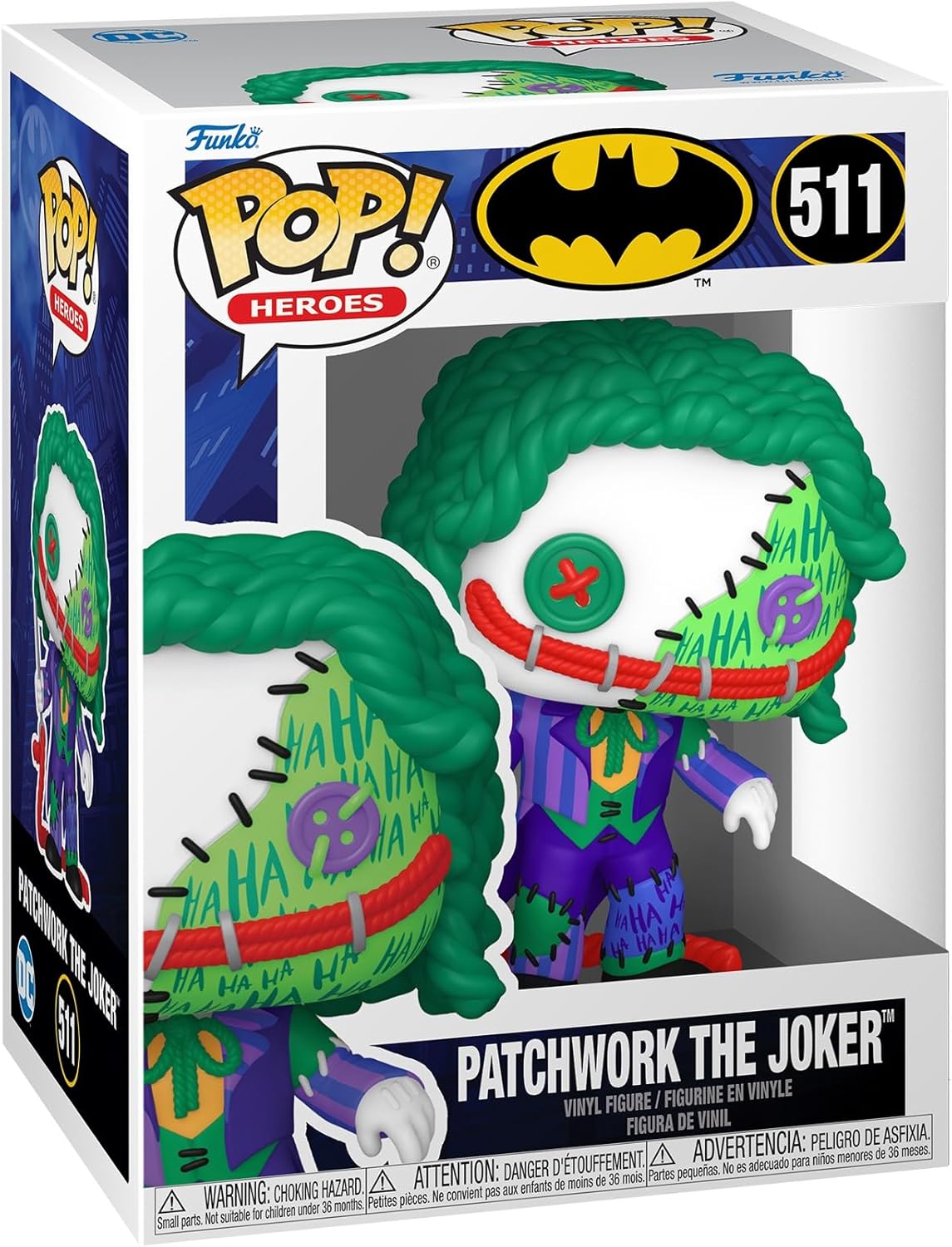 Figurina - Pop! Batman: Patchwork The Joker | Funko - 1 | YEO