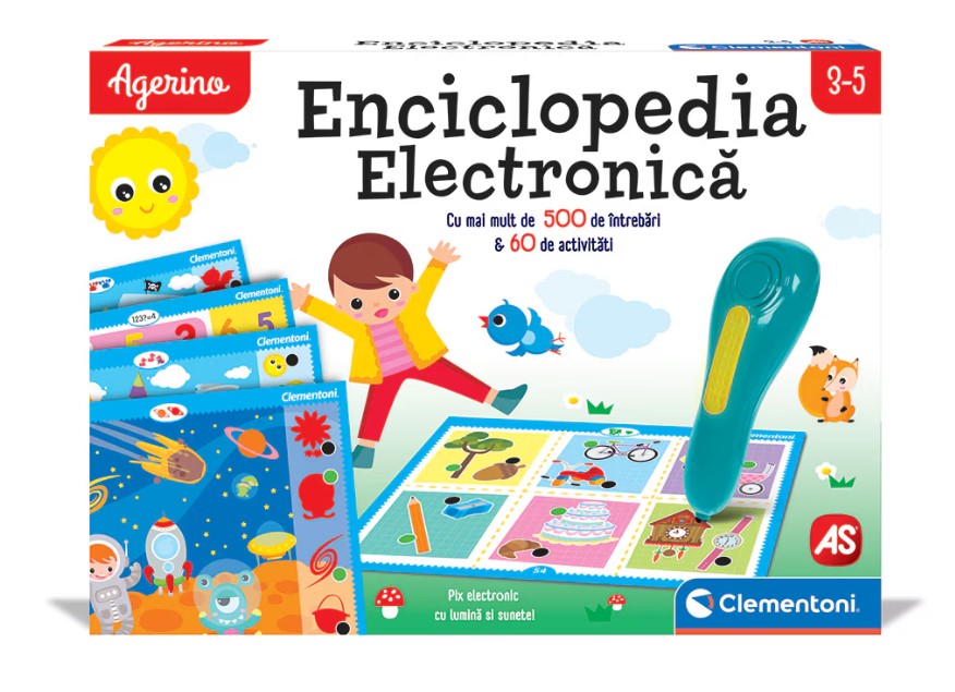 Joc educativ - Agerino - Enciclopedia electronica | Clementoni