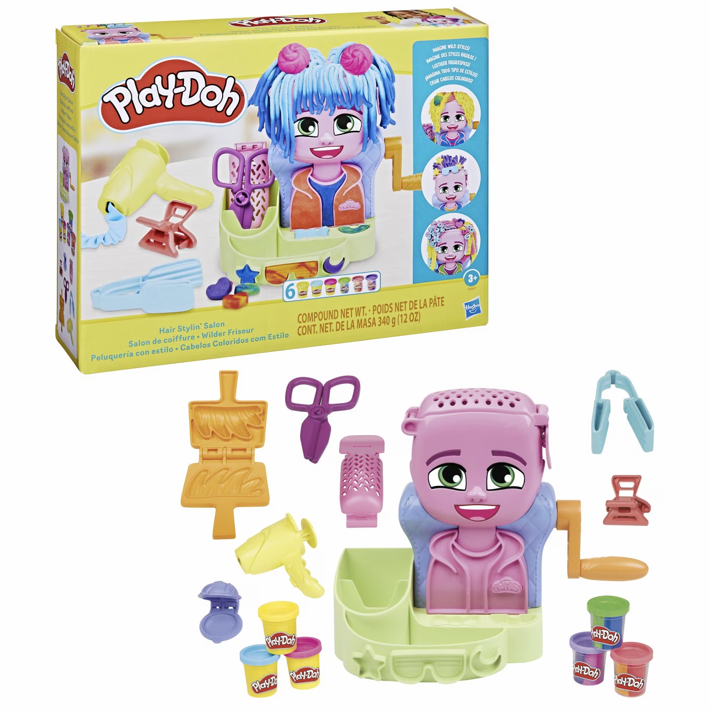 Set plastilina - Play-Doh - Imagine Wild Styles! | Hasbro