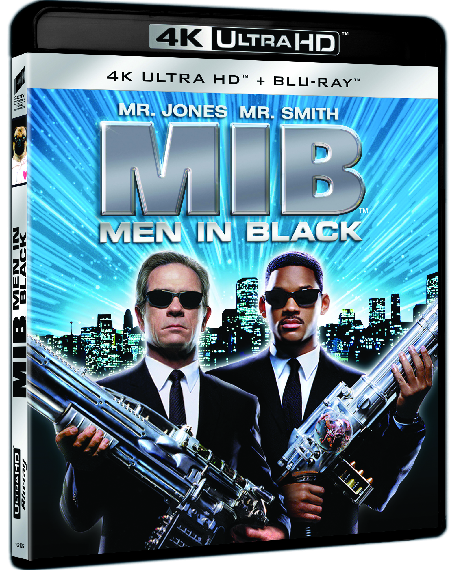 Barbati in negru 1 / Men in Black (4K Ultra HD + Blu-Ray Disc) | Barry Sonnenfeld