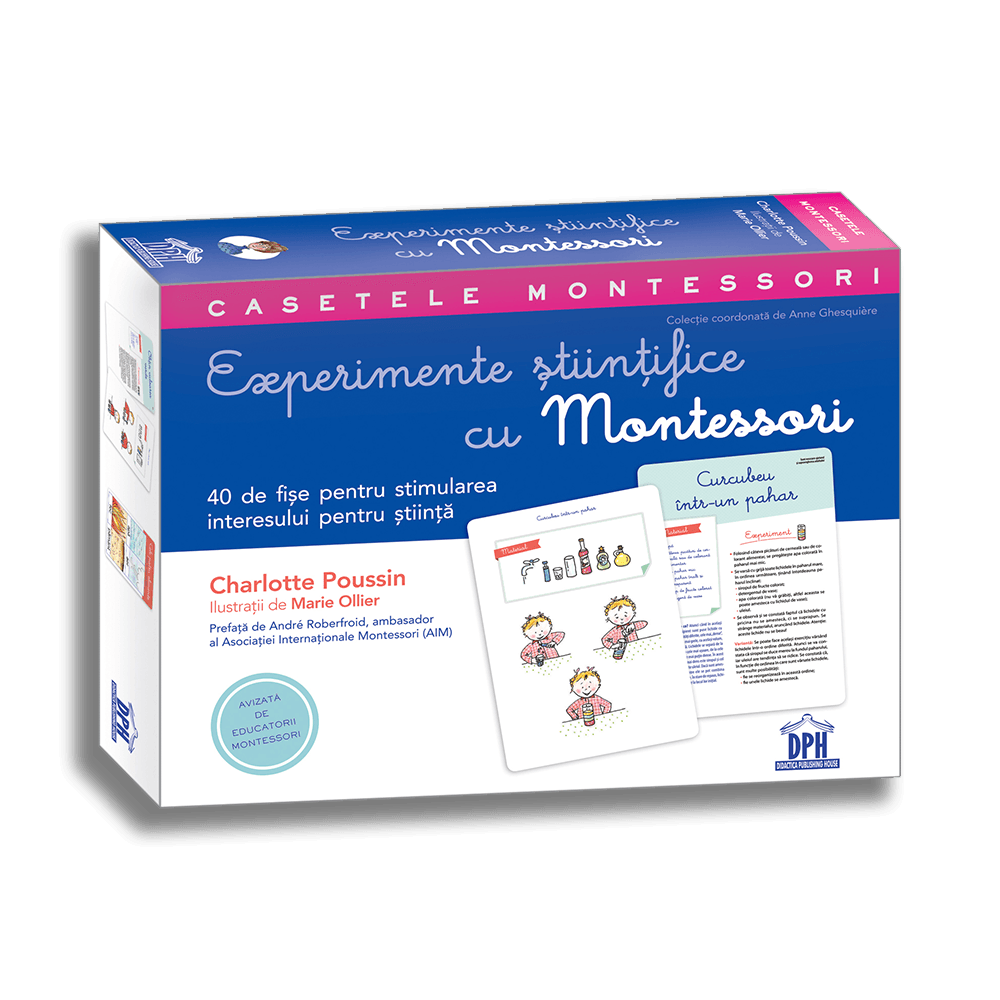 Experimente stiintifice cu Montessori | Charlotte Poussin, Marie Ollier carturesti.ro poza bestsellers.ro