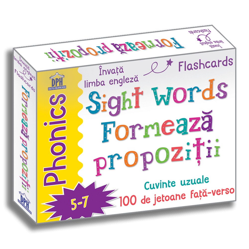 Sight words – Formeaza propozitii – Jetoane Limba Engleza | Fran Bromage carturesti.ro poza bestsellers.ro