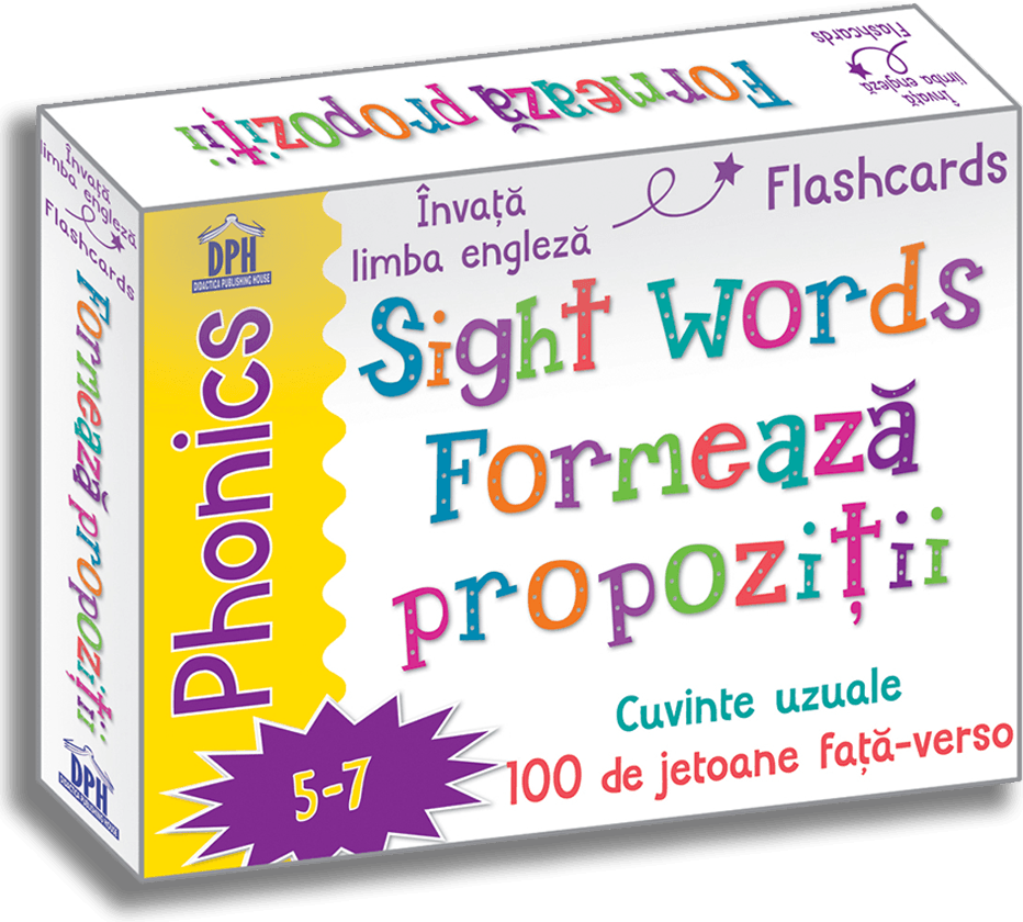Sight words – Formeaza propozitii – Jetoane limba engleza | Fran Bromage adolescenti