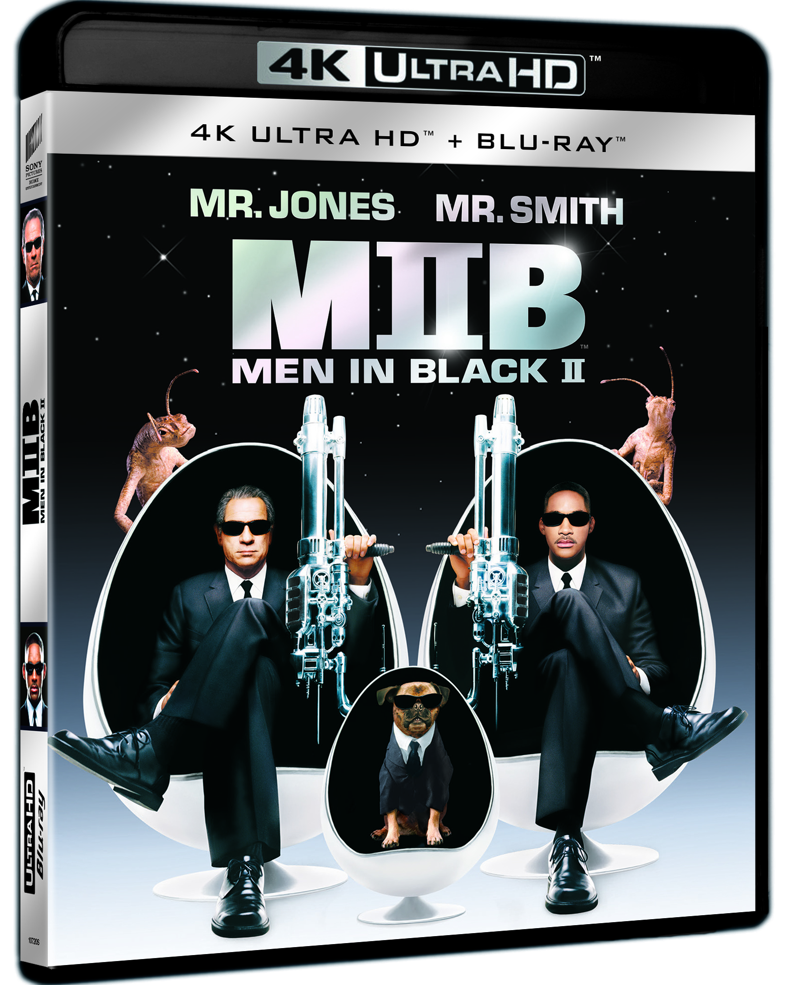 Barbati in negru 2 / Men in Black 2 (4K Ultra HD + Blu-Ray Disc) | Barry Sonnenfeld