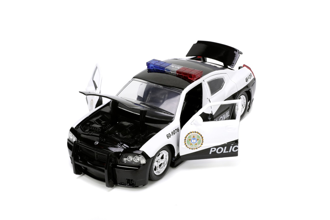 Masina metalica - Dodge Charger 2006 Police | Jada Toys - 2