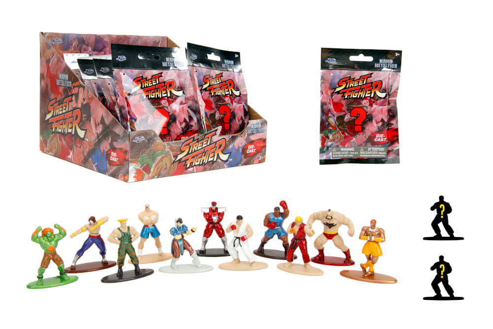 Figurina - Nano Metalfigs - Street Fighter (produs tip surpriza - pret pe bucata) | Jada Toys