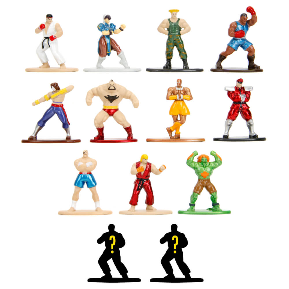 Figurina - Nano Metalfigs - Street Fighter (produs tip surpriza - pret pe bucata) | Jada Toys - 1 | YEO