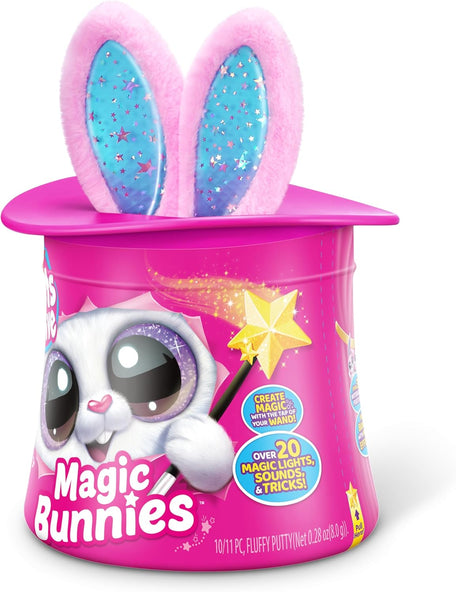 Jucarie de plus interactiva cu accesorii surpriza - Iepurasul Magician, diverse modele | Pets Alive