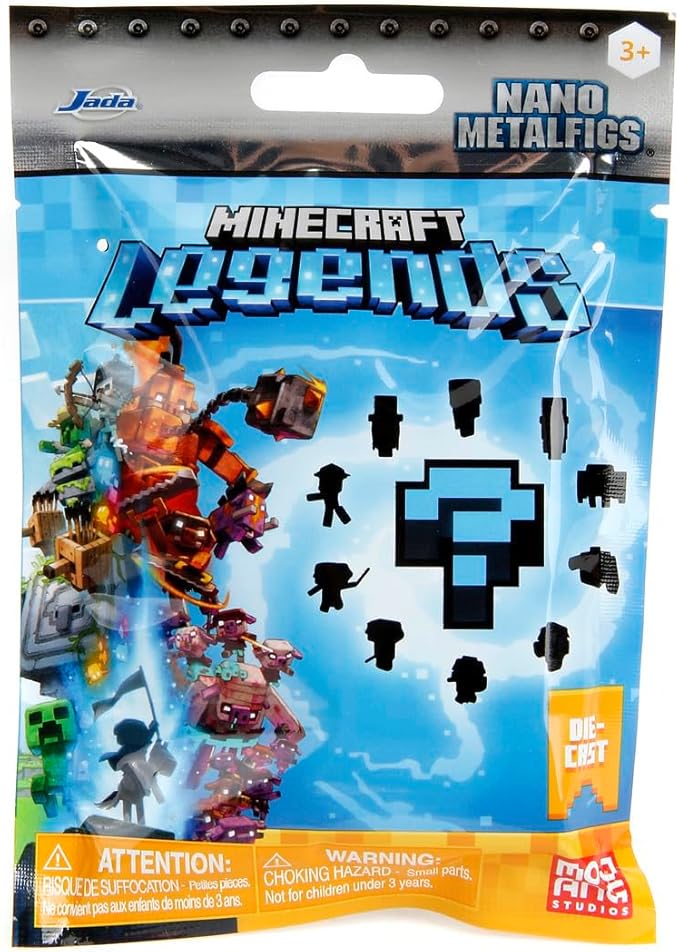 Figurina - Nano Metalfigs - Minecraft Legends (produs tip surpriza - pret pe bucata) | Jada Toys - 5 | YEO