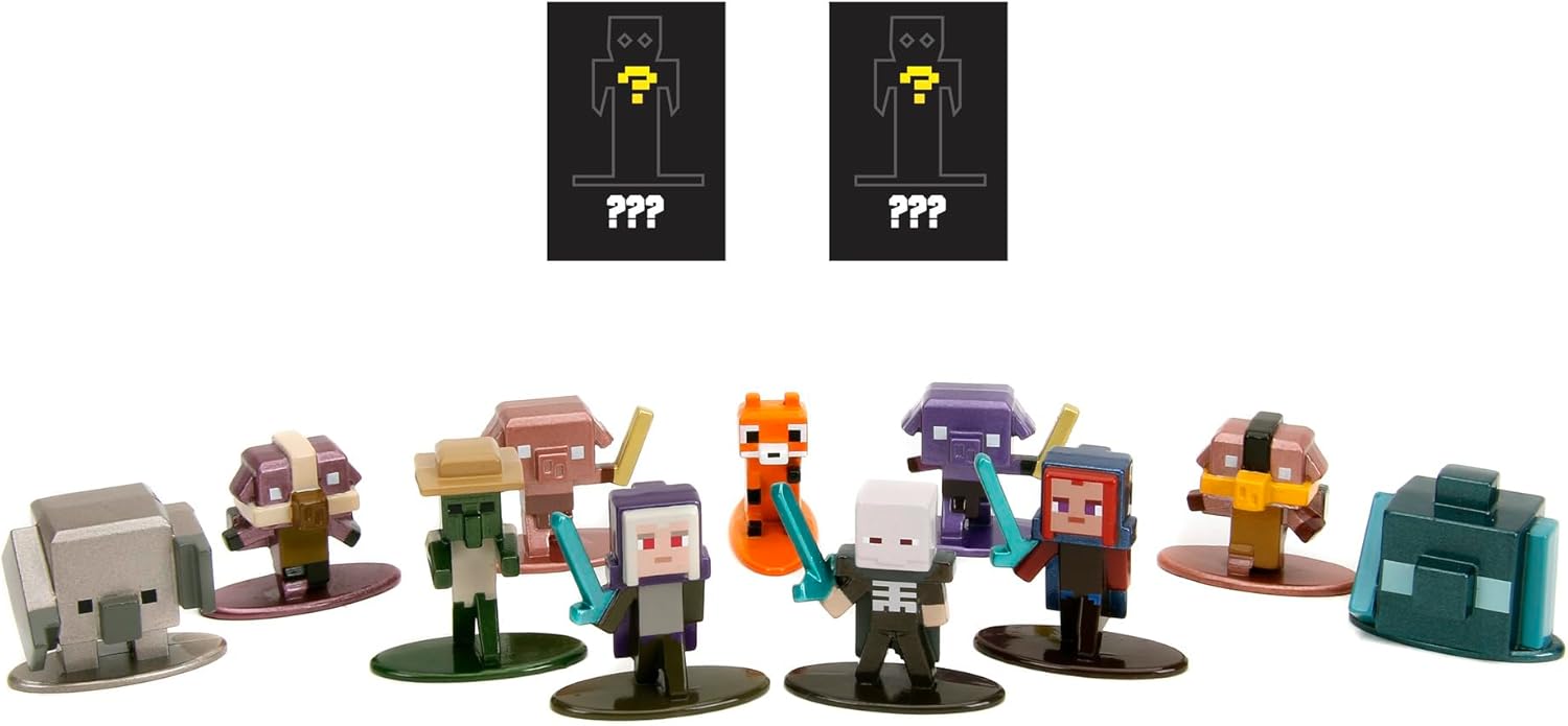 Figurina - Nano Metalfigs - Minecraft Legends (produs tip surpriza - pret pe bucata) | Jada Toys - 1 | YEO