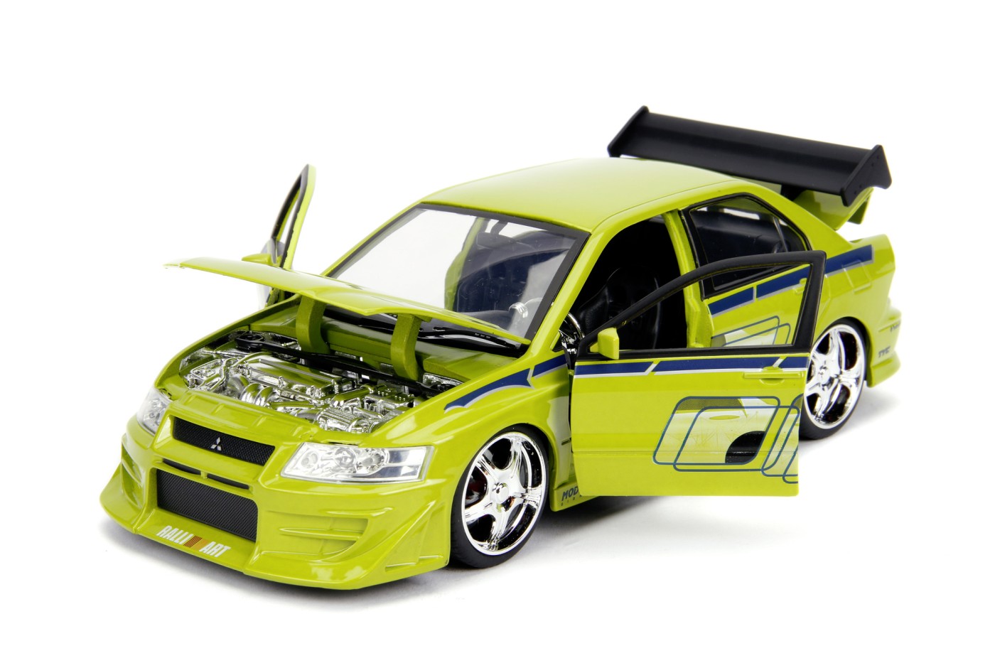 Masinuta metalica - Mitsubishi Lancer Evolution VII | JadaToys - 4 | YEO