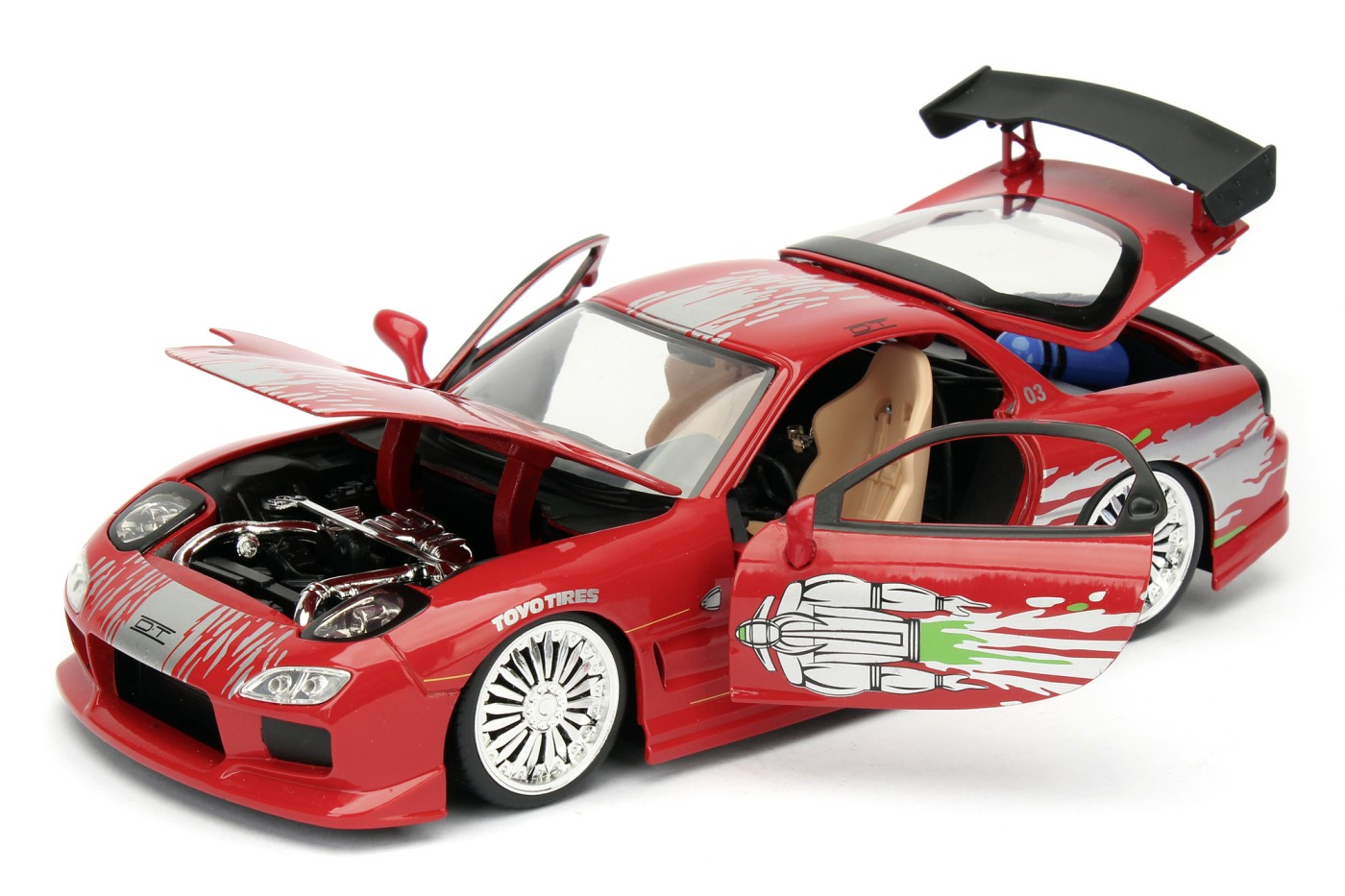 Masinuta metalica - Dom S Mazda Rx-7 | Jada Toys