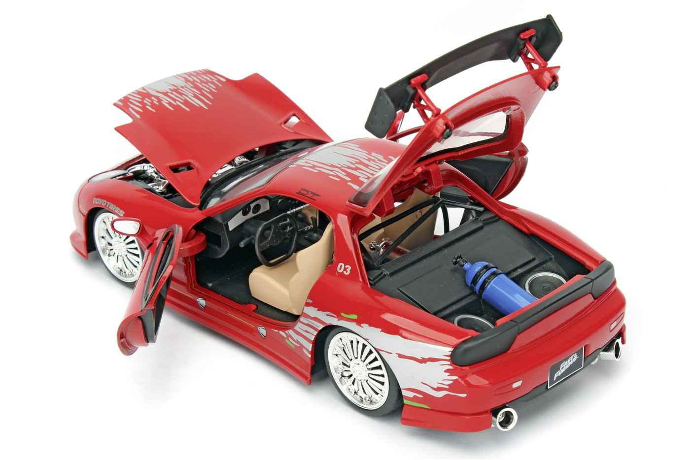 Masinuta metalica - Dom S Mazda Rx-7 | Jada Toys - 1 | YEO