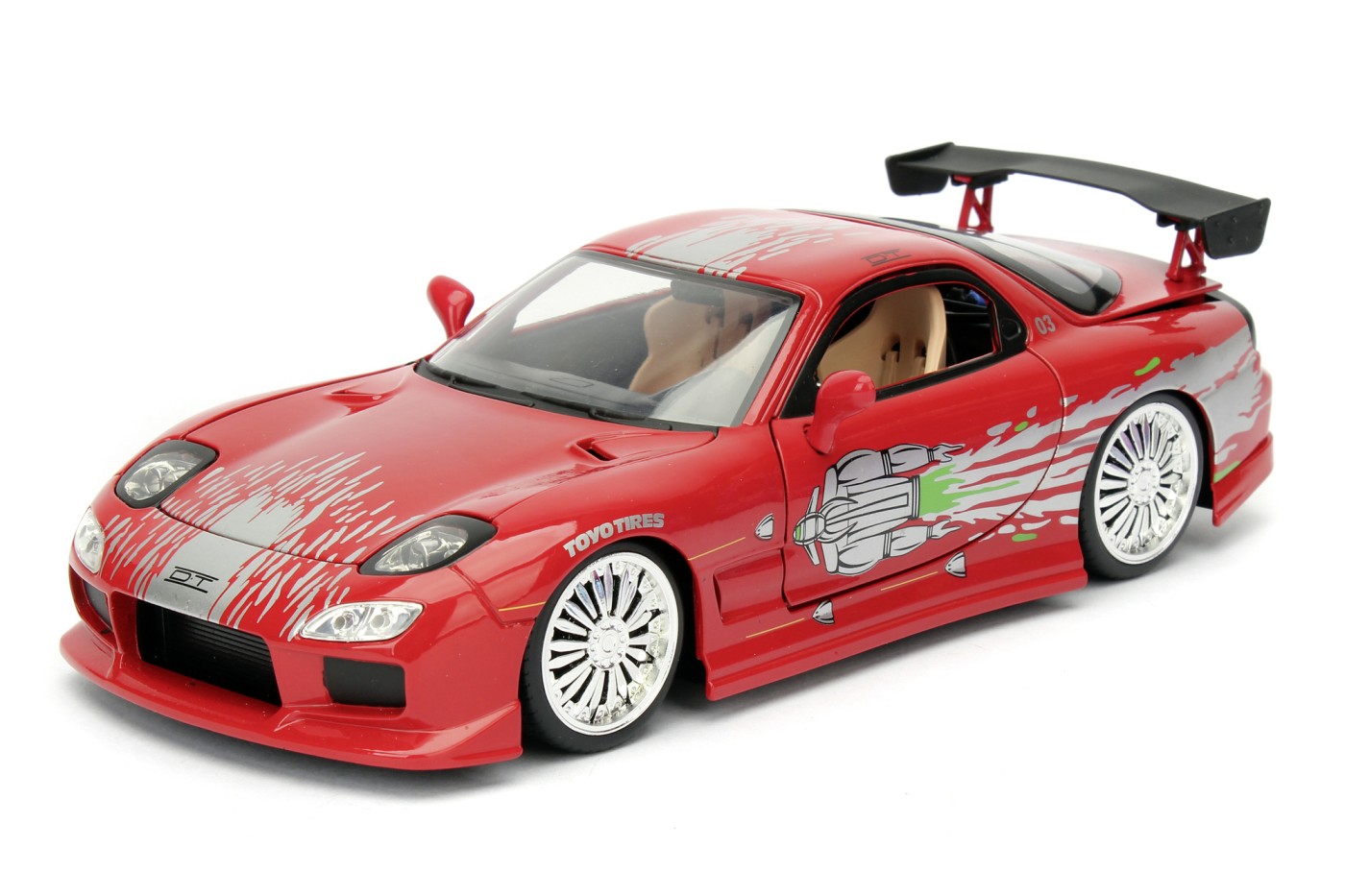 Masinuta metalica - Dom S Mazda Rx-7 | Jada Toys - 3 | YEO