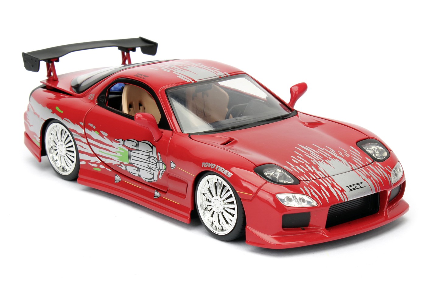 Masinuta metalica - Dom S Mazda Rx-7 | Jada Toys - 4 | YEO