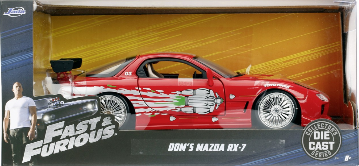 Masinuta metalica - Dom S Mazda Rx-7 | Jada Toys - 6 | YEO