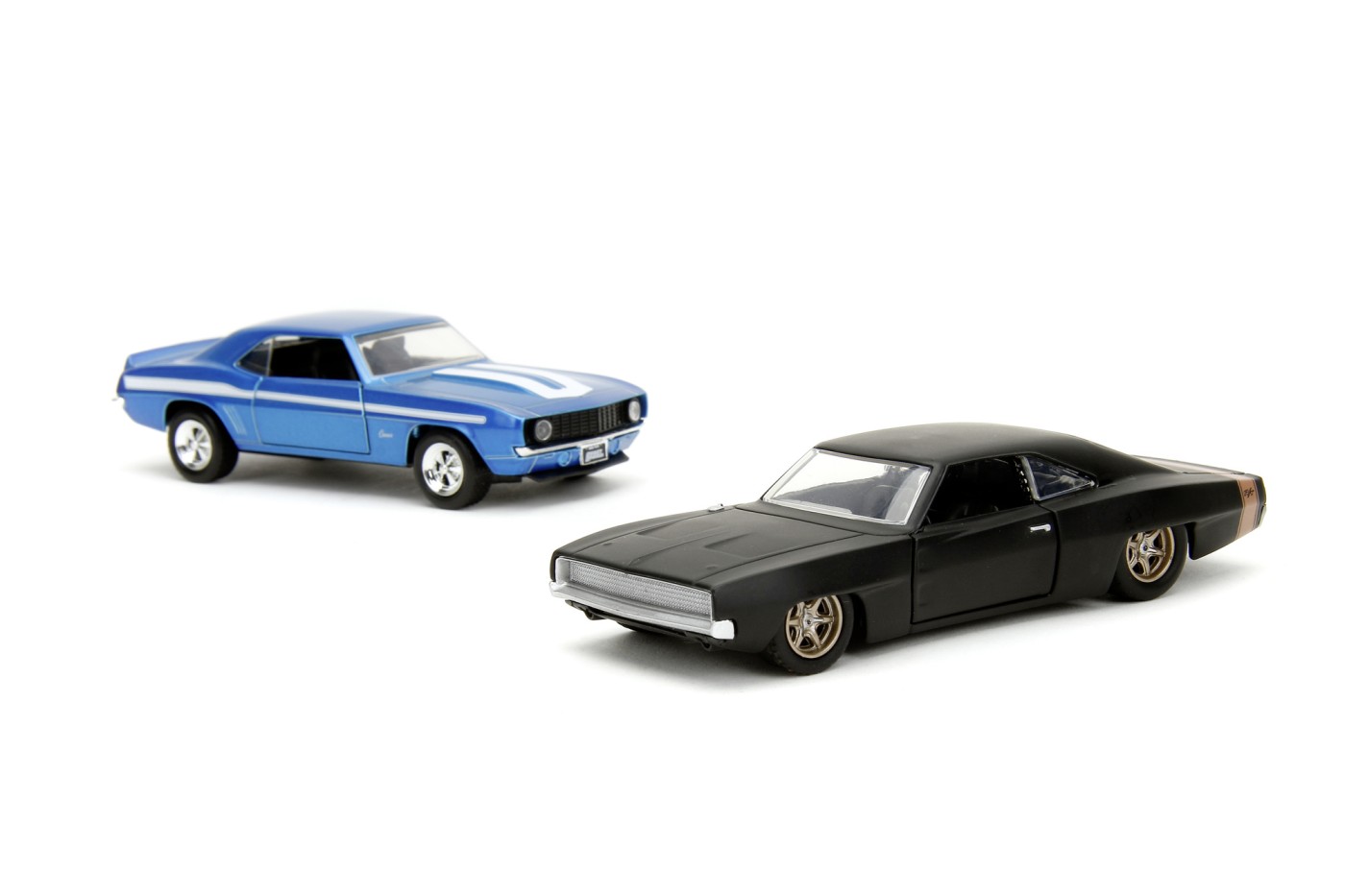 Set 2 masinute metalice - Chevrolet Camaro si Dodge Charger Widebody | Jada Toys - 2 | YEO